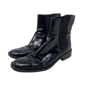 Gucci Vintage Patent Chelsea Boots